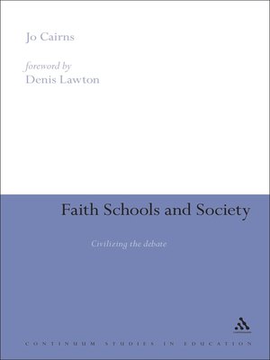 cover image of Faith Schools and Society